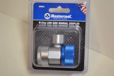 Mastercool 82934 Low Side Manual R134a 14mm-F x 13mm Quick Coupler - Image 1 of 2