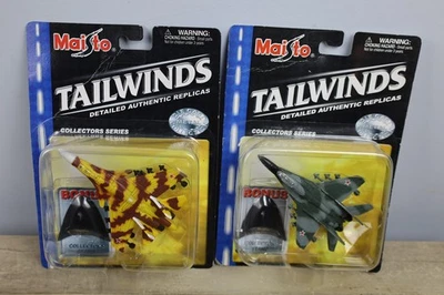 De colección 2001 Maisto Tailwinds Sukhoi SU-37 Flanker y MIG-29 Fulcrum Foto 1 de 4