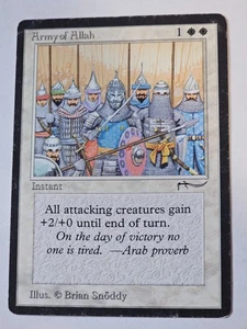 MTG - Army of Allah MP/HP - Arabian Knights - Picture 1 of 1