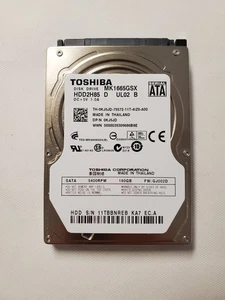 Dell KJ5JD (Toshiba MK1665GSX) 160 GB Internal Hard Disk Drive - Picture 1 of 1