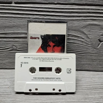 The Doors Greatest Hits  1980 5C5 515 Cassette Tape Tested  - Image 1 of 4