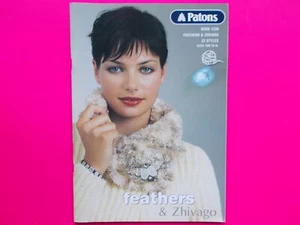 PATONS - FEATHERS & ZHIVAGO & #1238 - 22 STYLES KNITTING PATTERNS **LIKE NEW - Imagen 1 de 11