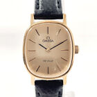 OMEGA Watches De Ville Stainless Steel/leather gold/Black Hand Winding Women