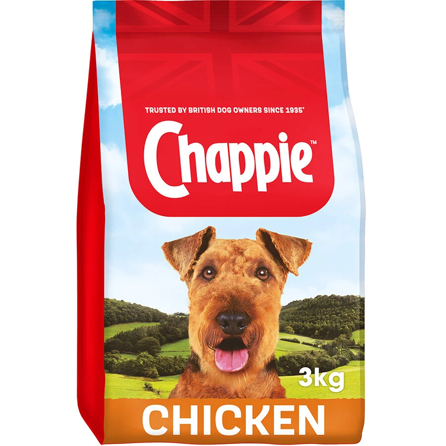 Chappie Complete Adult Hundetrockenfutter Huhn & Vollkornmüsli - 3 kg - Bild 1 von 1