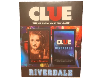 CLUE RIVERDALE Cheryl Blossom Suspect Who Card  GAME REPLACEMNT 2018 Hasbro - Image 1 of 2