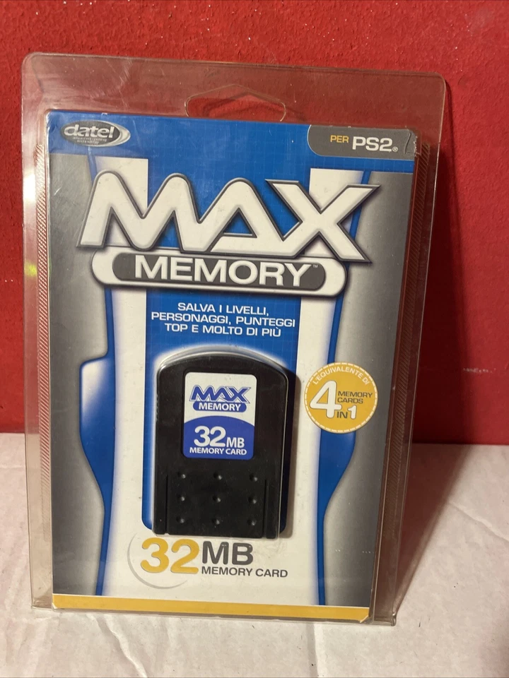 Memory Card PS2 Max Memory 32 MB - Datel -