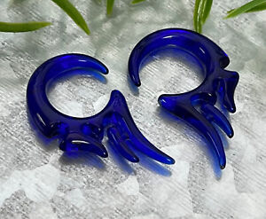 PAIR Tribal Wing Tapers Hangers Expanders Plugs Tunnels Gauges Body Jewelry