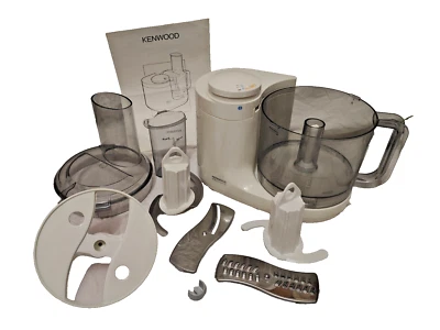 Kenwood FP296 Gourmet Food Processor Cut Chop Shred Slice Grate Dough +Mix Blend - Image 1 of 4