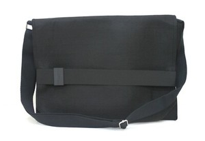 ISSEY MIYAKE NUIT D'ISSEY BLACK SHOULDER BAG /  MESSENGER / LAPTOP BAG * NEW