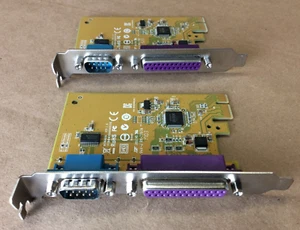 Lot of 2 ~0GP385 Dell Sunix Serial & Parallel Expansion Multi I/O Card MI06469A - Picture 1 of 5