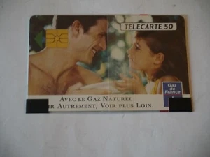 TÉLÉCARTE PUBLIQUE NEUVE SOUS BLISTER 1992 GAZ DE FRANCE VOIR PLUS LOIN - Picture 1 of 2