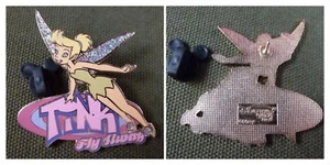 PIN DISNEY 2004 TINKER BELL FLY AWAY FEE GLITZER GLOCKE GLÄNZEND DLR PARIS - Bild 1 von 1