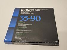NEW IN SEALED BOX Maxell UD 35-90 (N) Reel to Reel Recording Tape 7"