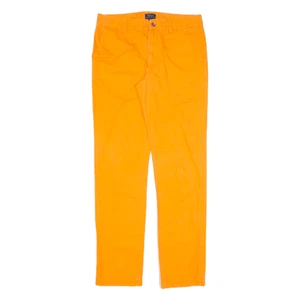 POLO RALPH LAUREN Chino Boys Trousers Orange Slim Straight W31 L30 - Picture 1 of 6