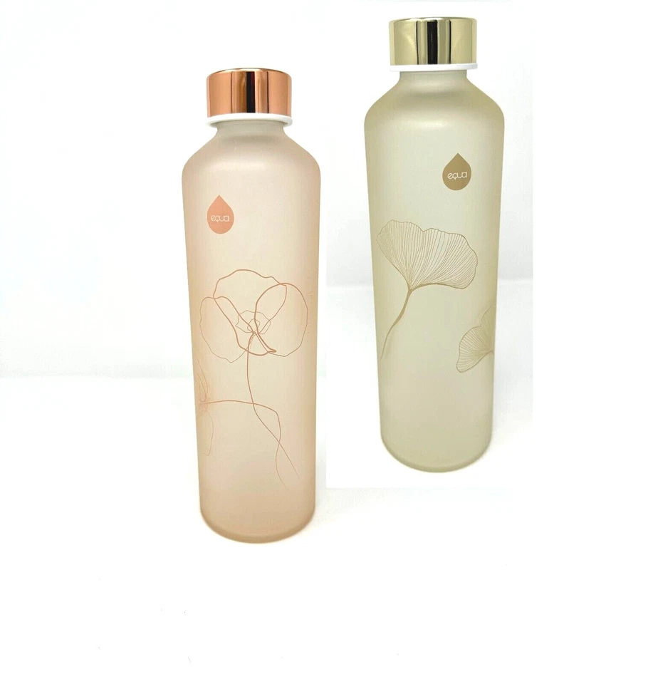 equa Mismatch Trinkflasche 750ml GINKO BLOOM Wasserflasche zur Auswahl - Bild 1 von 1