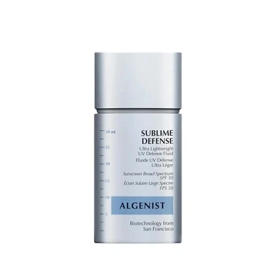 NEW Algenist Sublime Defense Ultra Lightweight UV Defense Fluid 1oz, Set of 2