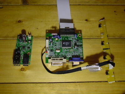 HP Compaq Monitor (w) GH9CB HP013 Video Board, USB Bord, BedienPanel - Bild 1 von 3