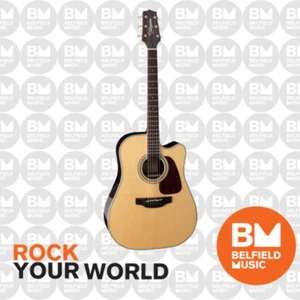 Takamine G90 Acoustic Guitar Dreadnought Ziricote Natural w/ Pickup & Cutaway - Picture 1 of 3