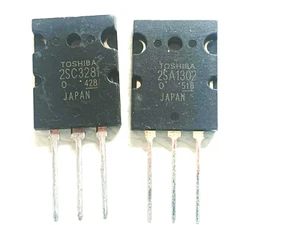 1 par | 2SC3281 + 2SA1302 NPN + PNP Audio Power Amplifier Nuevo Orignal TOSHIBA - Imagen 1 de 2