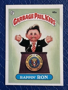 1985 Garbage Pail Kids 2nd Series 2 Matte Rappin Ron 46a, Pack Fresh but DAMAGED - Picture 1 of 4