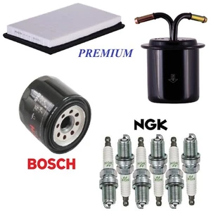 Tune Up Kit Filters Spark Plugs For SUBARU SVX H6 3.3L 1992-1997 - Picture 1 of 1