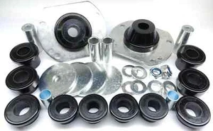 POLYPRO FRONT Bushes KIT Control Arm Radius Rod Bush PAIR for COMMODORE VX VY VZ - Picture 1 of 4