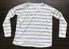Lou and Grey Womens Long Sleeved T Shirt Size XS Lightweight Casual Striped