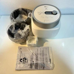 BALMUDA K08A-WH The Gohan Steam Rice Cooker White Timer 100V N - Picture 1 of 11