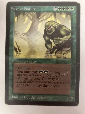 Force of Nature - MTG (Magic the Gathering) - Beta - Image 1 of 4