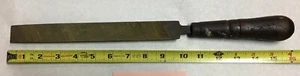 Vintage Heller Half Round Double Cut Bastard File 16" OAL, Made in USA - used - Bild 1 von 5