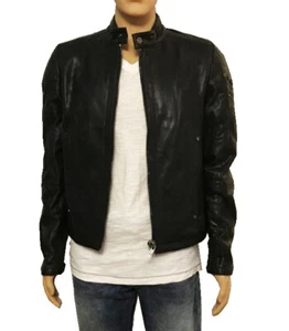 Dirk Bikkembergs Herren 100 % Schafsleder Jacke regulärer Preis $ 999,99 - Bild 1 von 2