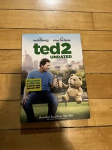 Ted 2 (DVD, 2015) EUC Movie Mark Wahlberg Seth Macfarlane Unrated - Picture 1 of 7