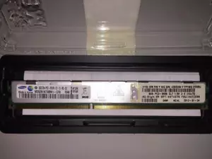 8GB 2Rx4 PC3-8500R Samsung Server HS22 Memory RAM Genuine IBM 44T1580 - Picture 1 of 1