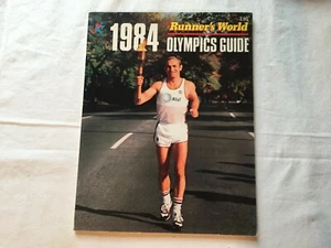 Rare Vintage 1984 Runner's World Olympics Guide Signed W.Decker & Fred Dear - Picture 1 of 11