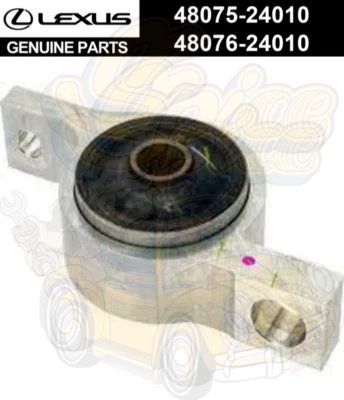 Buje brazo de control inferior derecho y derecho Toyota LEXUS GS F 16-20 RC F 15-21 genuino nuevo Foto 1 de 4