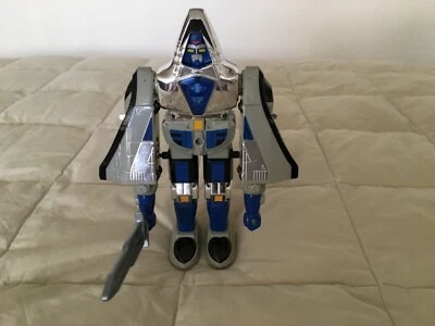BANDAI 2000 Power Rangers Time Force Megazord Blue Version With WORKING lights - Image 1 of 4