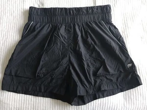 Fabletics Ultra High Waisted Piped Nylon Shorts Damen Gr. XL Schwarz Taschen Gym - Bild 1 von 10