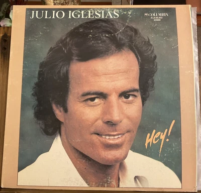 Julio Iglesias "Hey!" Vinyl LP KLS-60,053 Columbia Estereo (1980) Import VG+/G - Image 1 of 4
