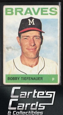 Bobby Tiefenauer 1964 Topps #522 Milwaukee Braves - Image 1 of 2