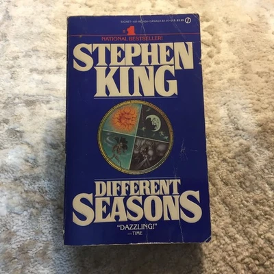 Different Seasons Stephen King 1983 Signet Horror Short Stories Paperback Book Foto 1 de 4