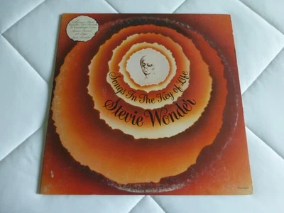 Stevie Wonder Songs in the Key of Life Motown Tamla LP Vinyl w/ Lyric Booklet - Image 1 of 4
