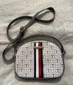 Tommy Hilfiger Crossbody Bag Blue Designer Small - Picture 1 of 8