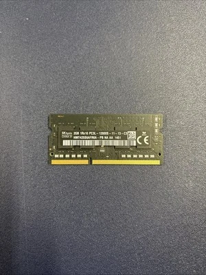 Hynix 2GB PC3L-12800S DDR3 1600MHz 204pin Apple Laptop Memory HMT425S6AFR6A-PB - Image 1 of 2