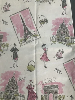 WAVERLY TRES CHIC CORTINAS 100% Tela Algodón 1 1/8 Yarda Foto 1 de 2