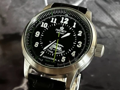 Reloj de pulsera Poljot para hombre - Reloj mecánico soviético vintage - Reparado Foto 1 de 4