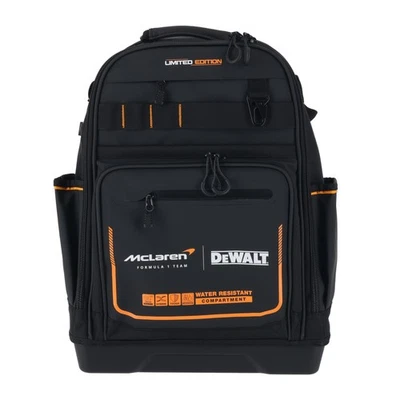 DEWALT McLaren Backpack Tool Bag Waterproof Dustproof 43 Pockets DWST60122-1 - Image 1 of 4