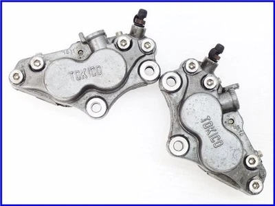 Juego de pinzas KAWASAKI 1990 GPz900R genuinas TOKICO 4 POT 62 mm GPz750R  Foto 1 de 4