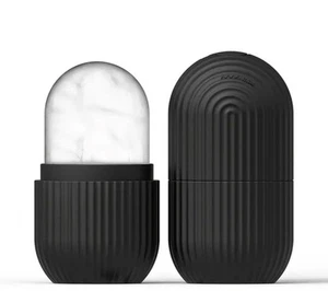 Black Silicone Facial Ice Roller , Reusable, Reduces Wrinkles, For Skin Care - Picture 1 of 3