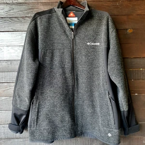 Columbia Titanium Jacket Men 2XL Omni Heat Insulated Light Weight Thick Wool A2 - Picture 1 of 8