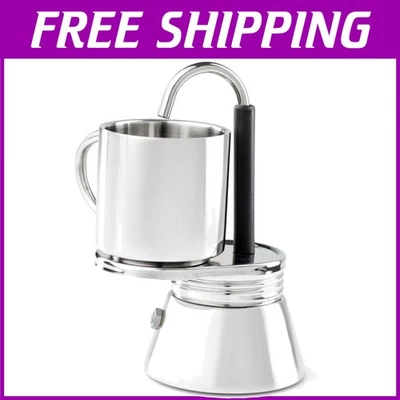 MiniEspresso Set: Rugged 1-Cup Outdoor Coffee Maker for Adventure Lovers - Imagem 1 de 4